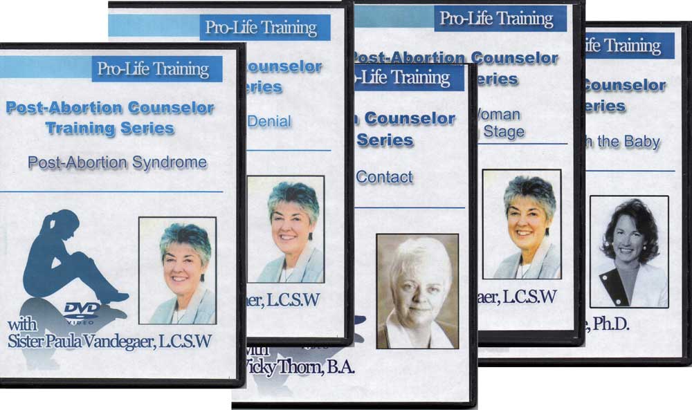 Post-Abortion Counselor Training DVDs